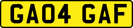 GA04GAF