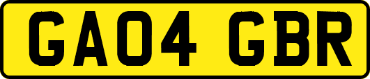 GA04GBR