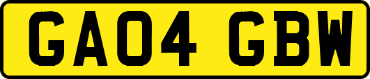 GA04GBW