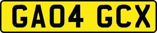 GA04GCX