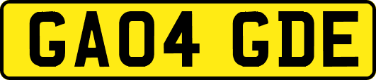 GA04GDE
