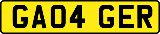 GA04GER