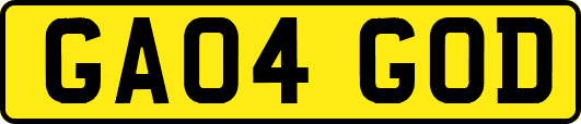 GA04GOD
