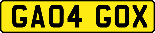 GA04GOX