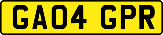 GA04GPR