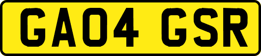 GA04GSR