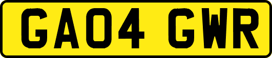 GA04GWR