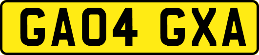 GA04GXA