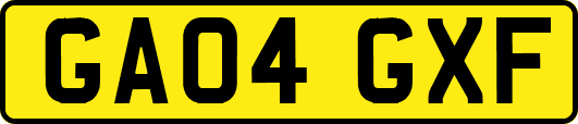 GA04GXF