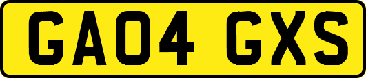 GA04GXS