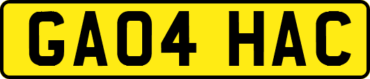 GA04HAC
