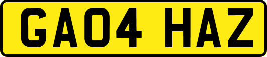 GA04HAZ