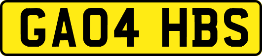 GA04HBS