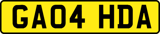 GA04HDA