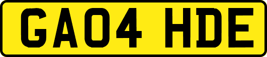GA04HDE