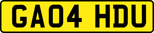 GA04HDU