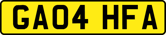 GA04HFA