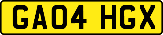 GA04HGX