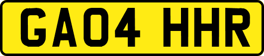 GA04HHR