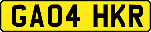 GA04HKR