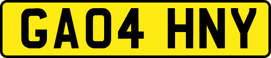 GA04HNY