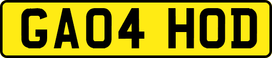 GA04HOD