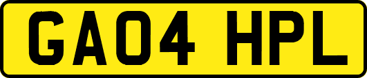 GA04HPL