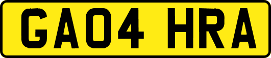 GA04HRA