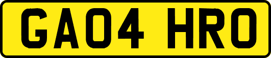 GA04HRO
