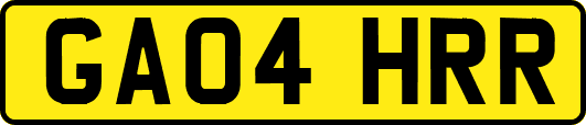 GA04HRR