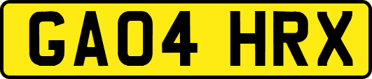 GA04HRX