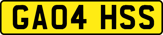 GA04HSS