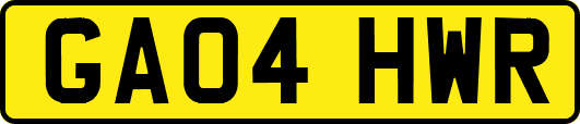 GA04HWR
