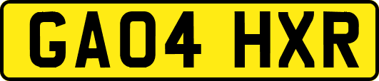 GA04HXR
