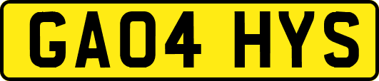 GA04HYS