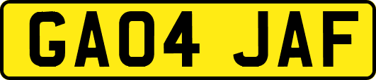 GA04JAF