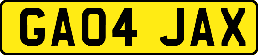 GA04JAX