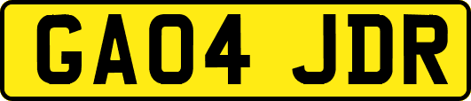 GA04JDR