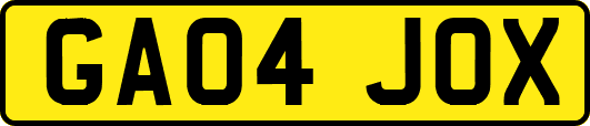 GA04JOX
