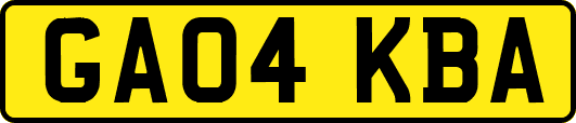 GA04KBA
