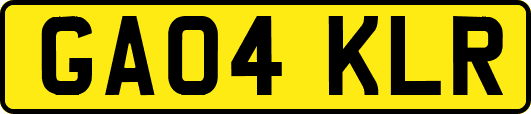 GA04KLR