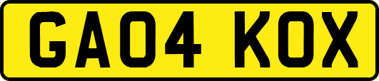 GA04KOX