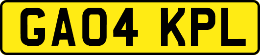GA04KPL