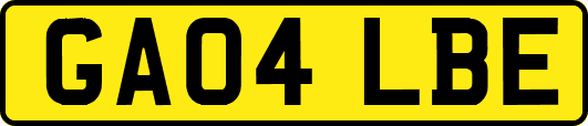 GA04LBE