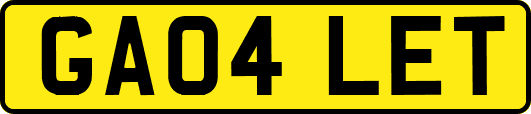 GA04LET