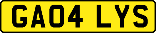 GA04LYS