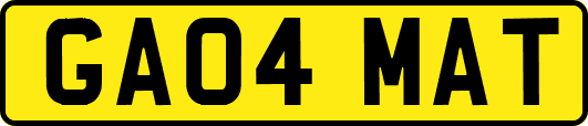GA04MAT