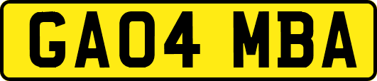 GA04MBA
