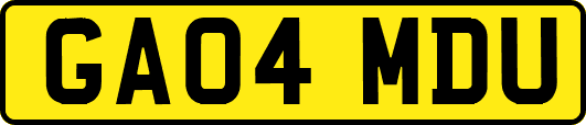 GA04MDU