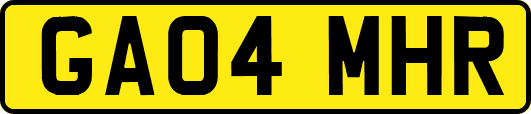 GA04MHR